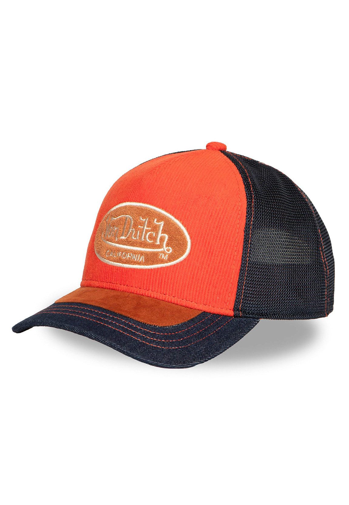Von Dutch Trucker Cap Von Dutch Trucker Cap CT SHIELD/04 Red Navy Rot Dunkelblau