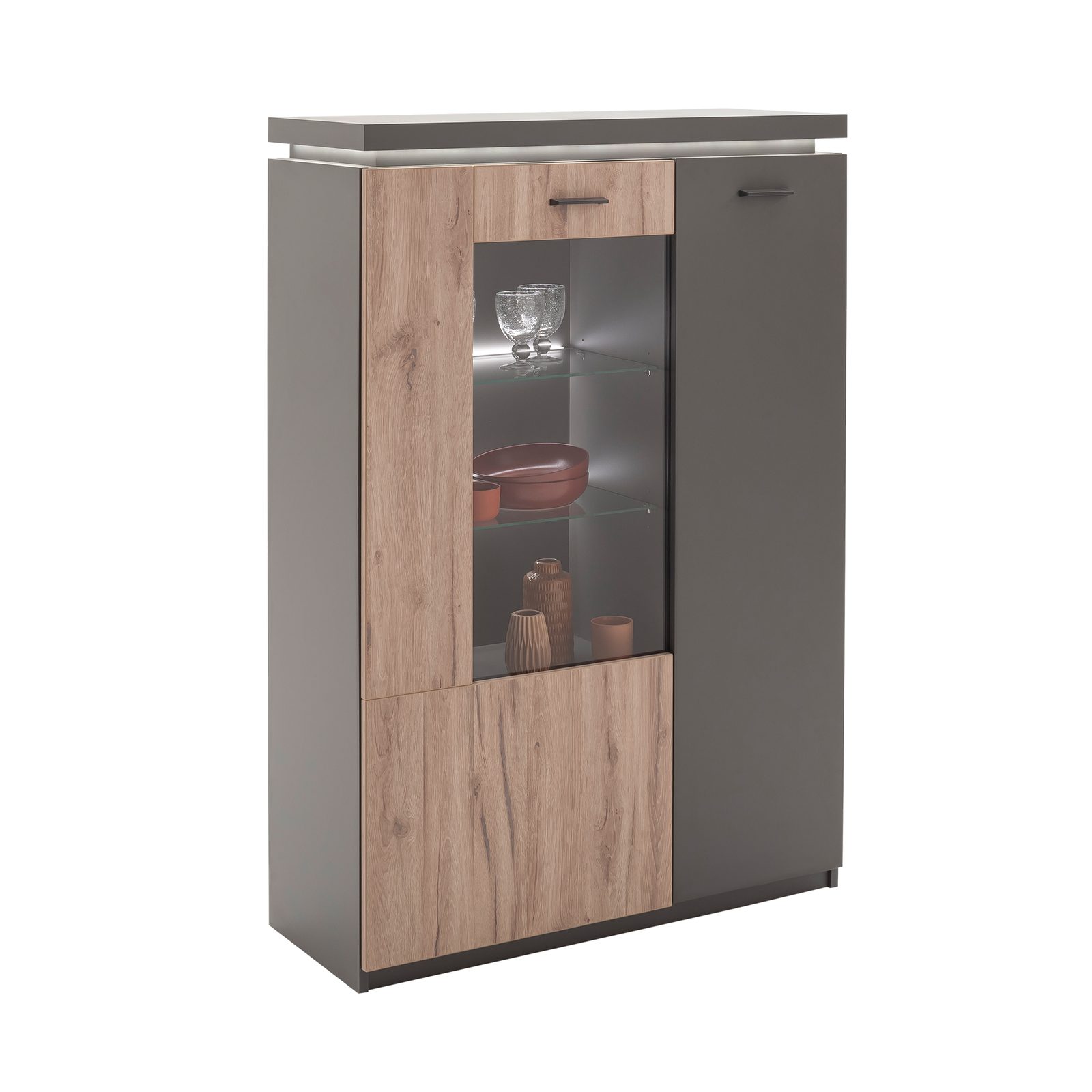 MCA furniture Highboard IMOLA, mit Beleuchtung
