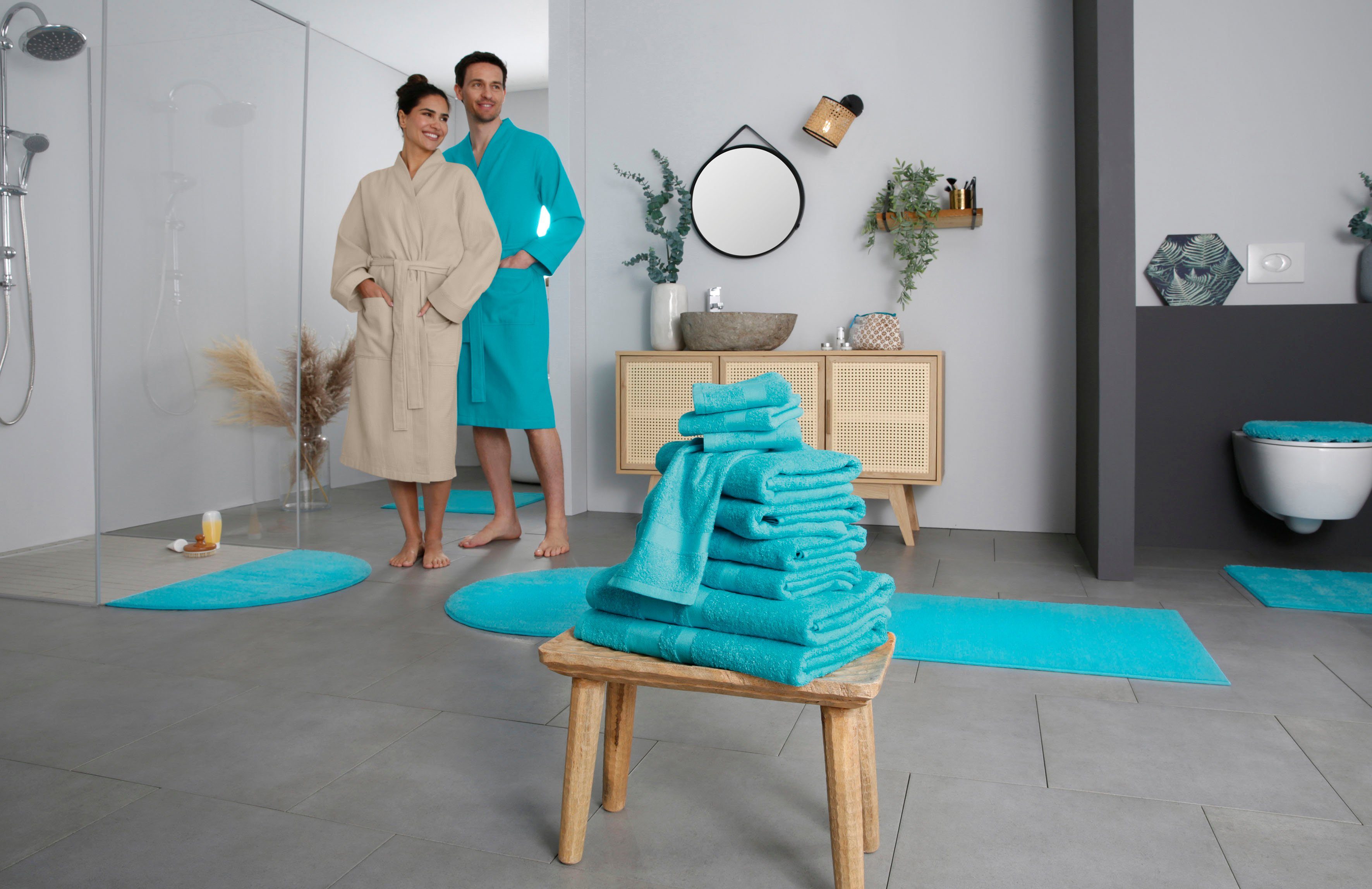 my home Handtuch Set Vanessa, 10-tlg Handtuch-Set, in Standard- und Premium günstig online kaufen