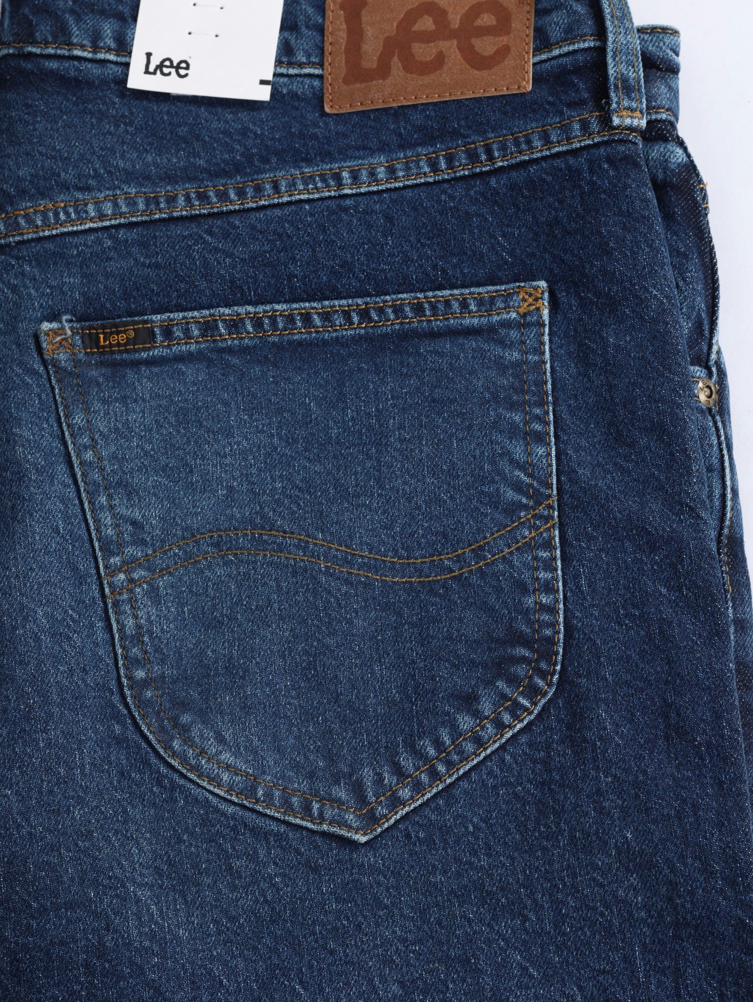 Lee® Jeansshorts Regular Fit - 5 POCKET geringer Stretch, mittlere Bundhöhe