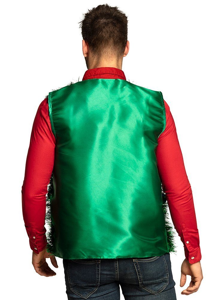 Boland Kostüm Weihnachtsbaum Weste, Witzige Weste für Weihnachtsfeste günstig online kaufen