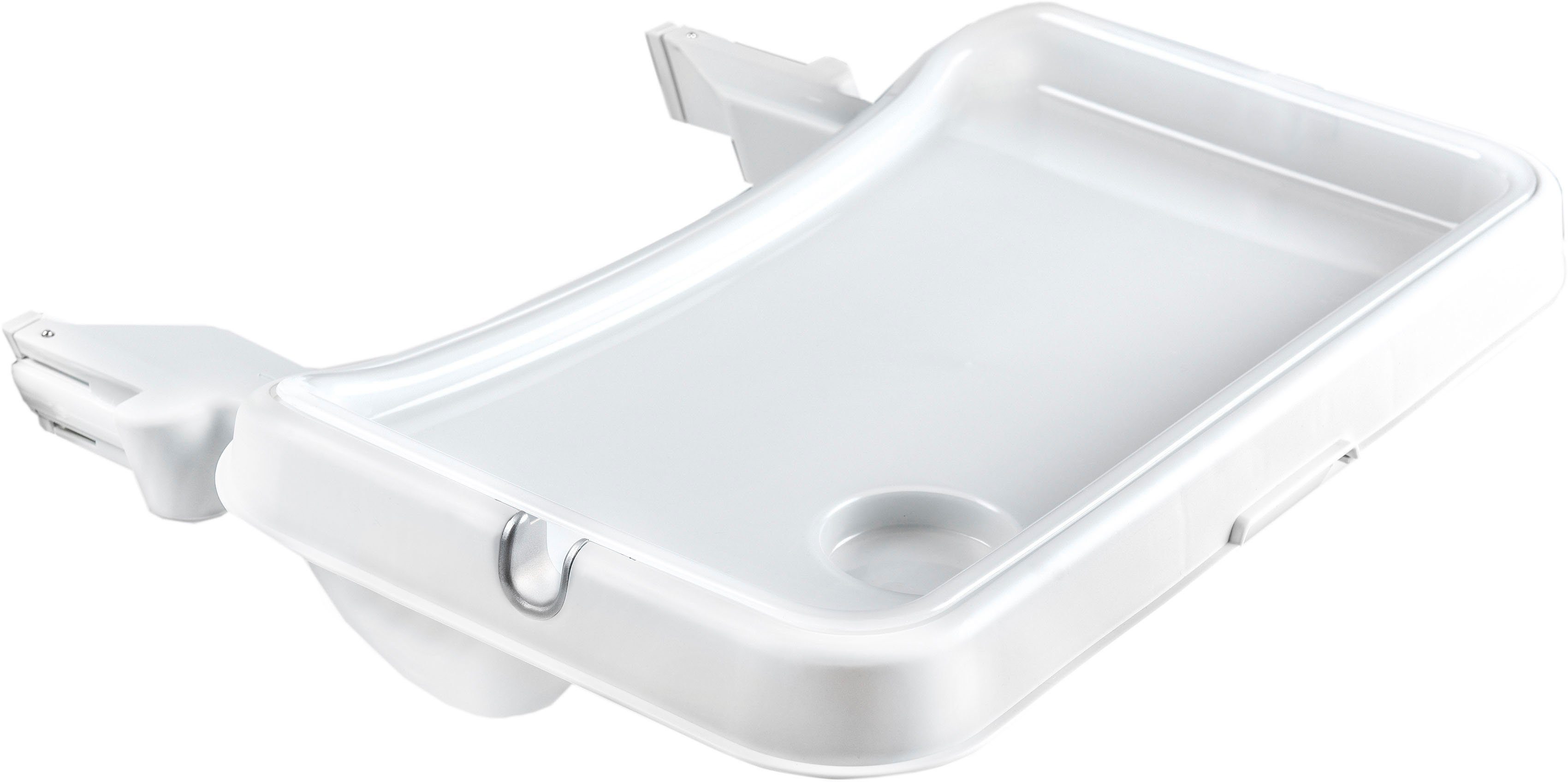 Hauck Hochstuhltablett Alpha Tray Tischaufsatz, weiß, günstig online kaufen