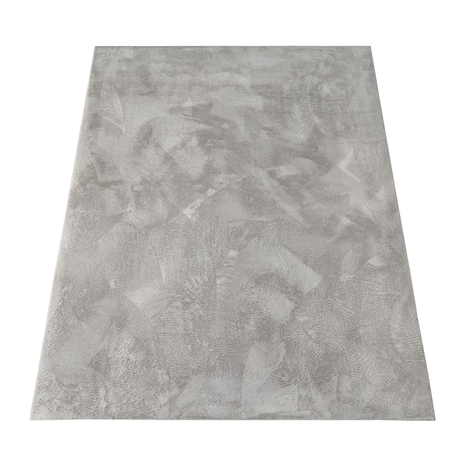 KADIMA DESIGN Teppich waschbar Einfarbig Wohnzimmer schmutzabweisend Teppich Kurzflor, Höhe: 14 mm, Florhöhe: 10 mm, Polyester, 200x280, Grau