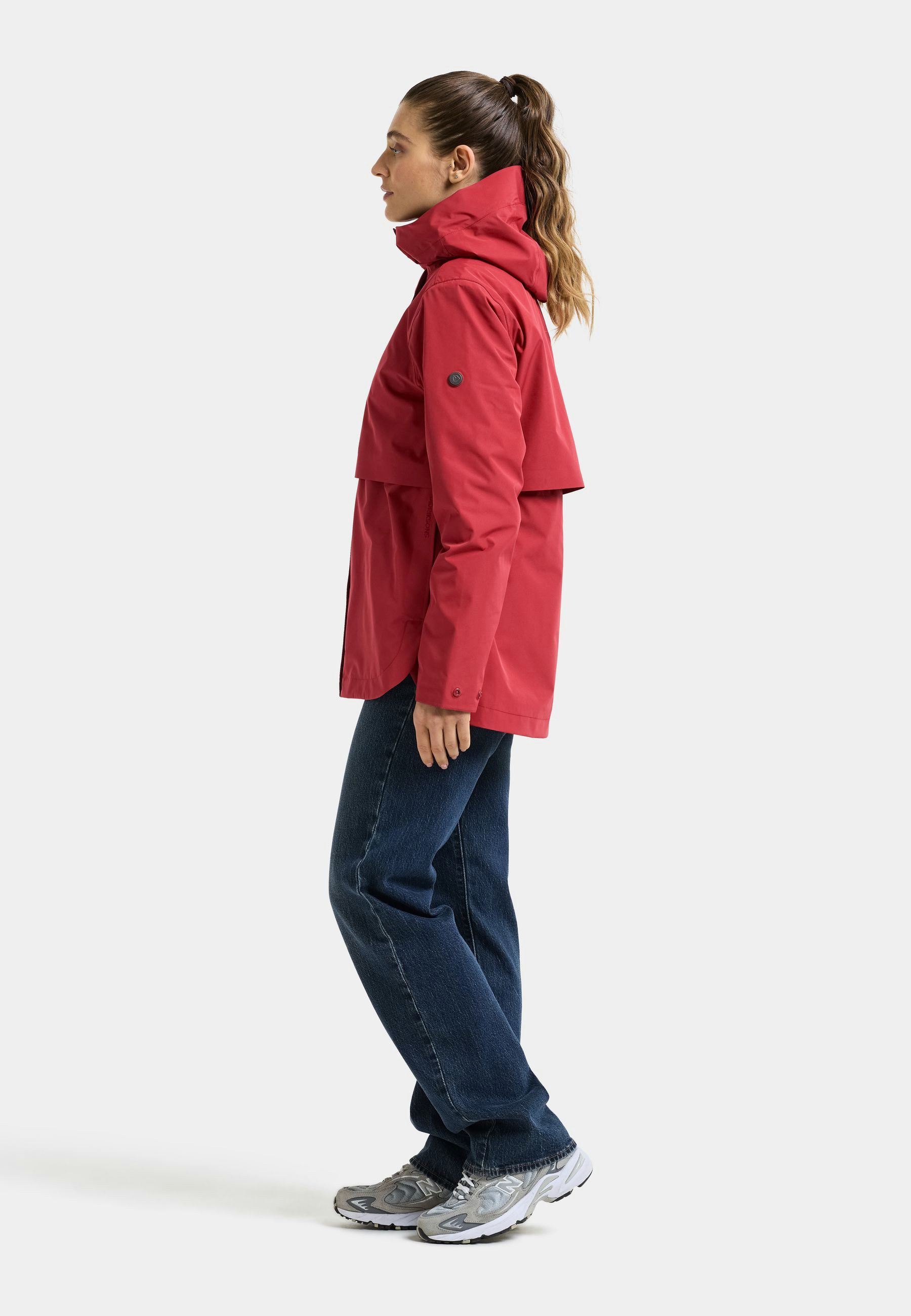 Didriksons Allwetterjacke Damen Übergangsjacke Regenjacke Wasserdicht ELSA mit Kapuze mit Taschen