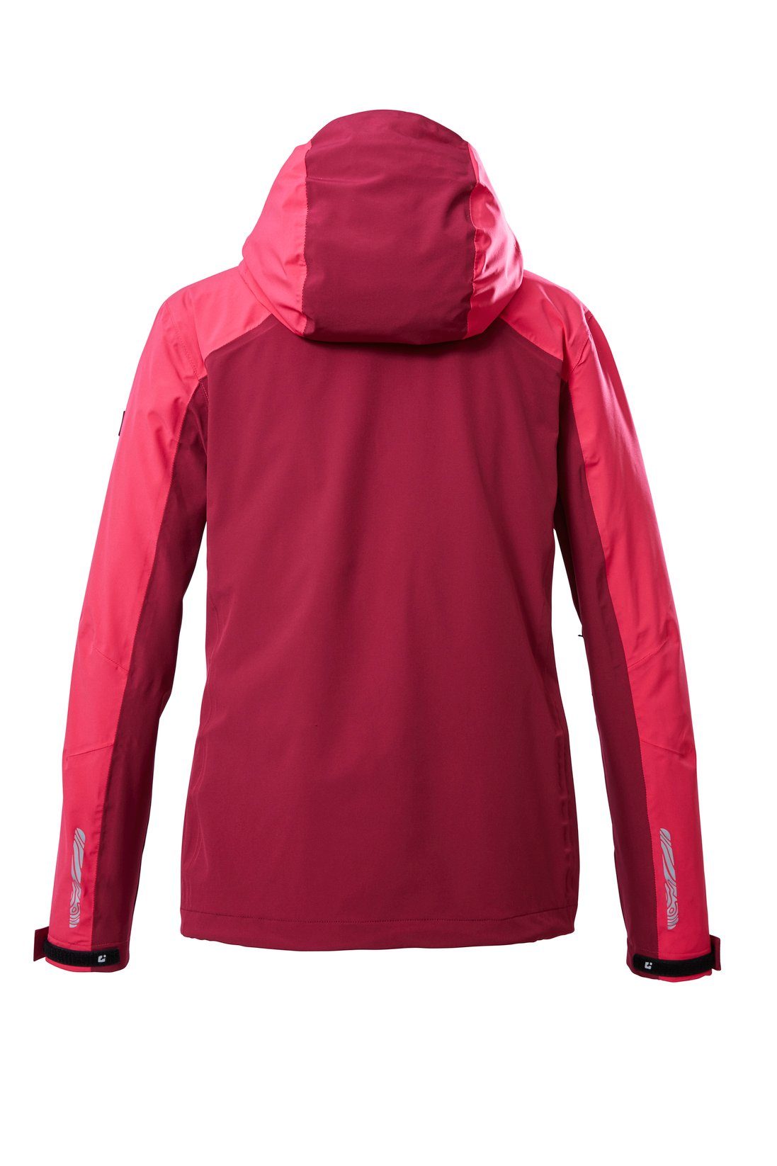 Killtec Funktionsjacke WMN CS Wetterjacke Outdoorjacke, dunkelrose KOS auch Größen Großen 30 in