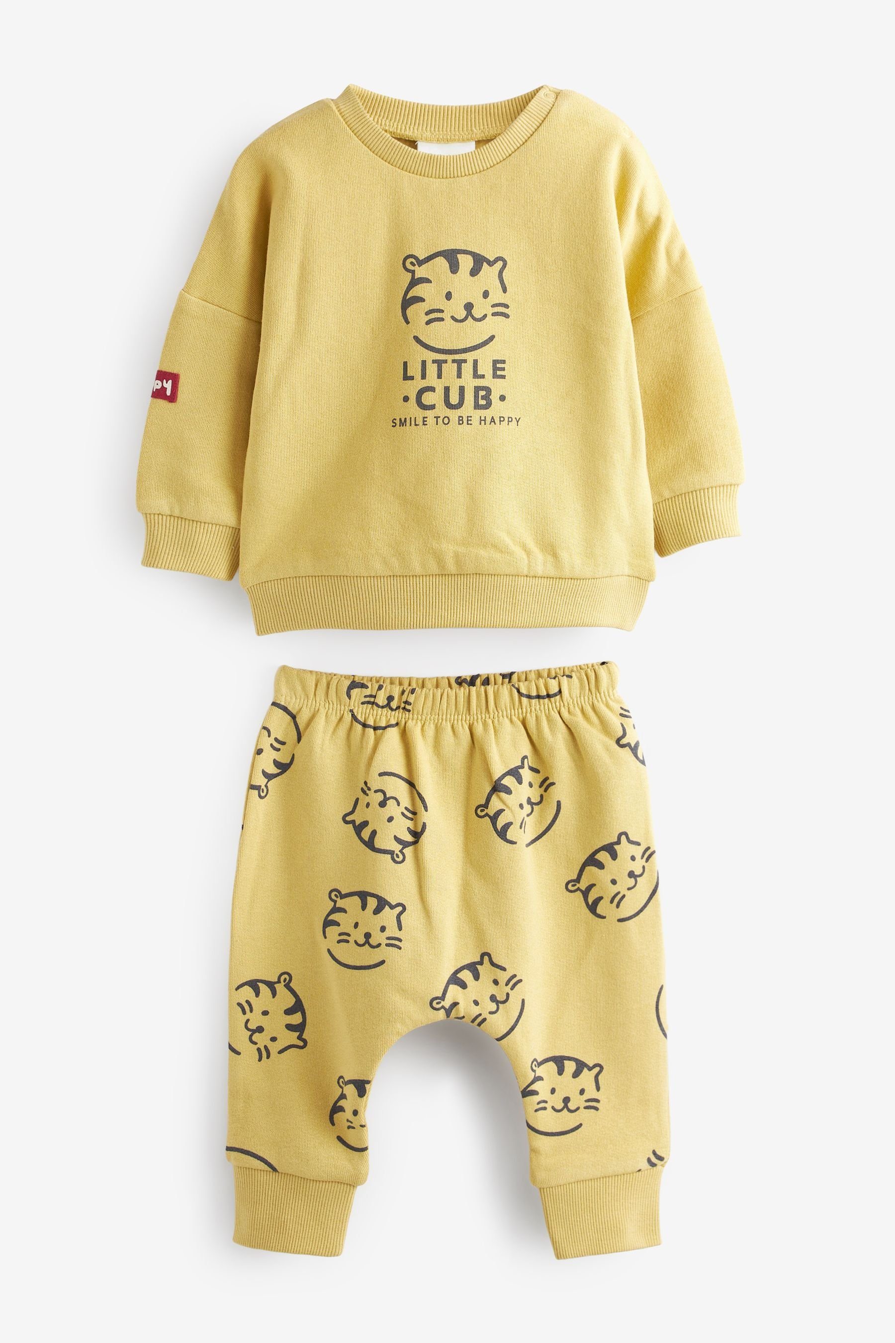 Next Sweatanzug »Baby-Set mit Tiger-Sweatshirt und Jogginghose« (2-tlg)  online kaufen | OTTO