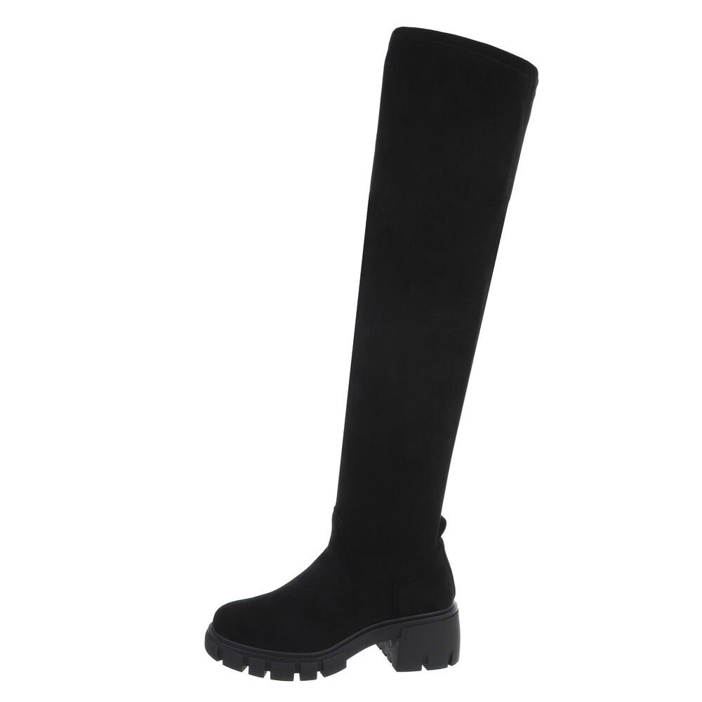 Ital-Design Damen Party & Clubwear Plateaustiefel günstig online kaufen