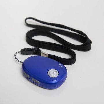 NikuTRAX Krankenpflegeuhr Notruftracker NTX320 Komplettset blau