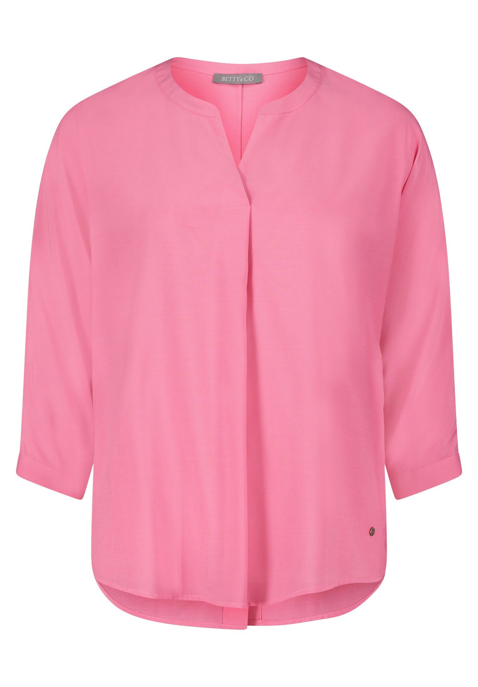 Betty&Co Klassische Bluse Bluse Lang 3/4 Arm