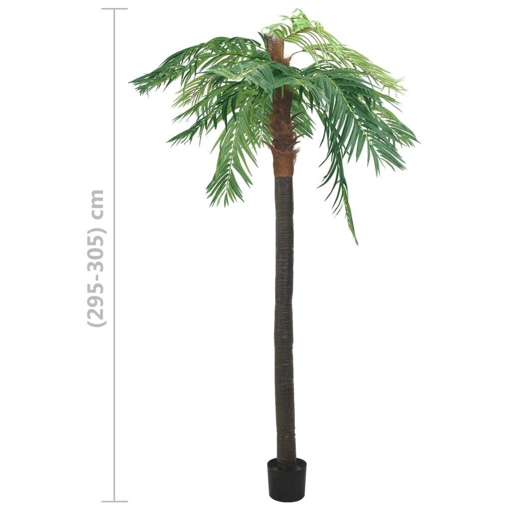Kunstpflanze mit Palme furnicato, Grün, Phönix 305 305 Höhe Topf cm cm Künstliche