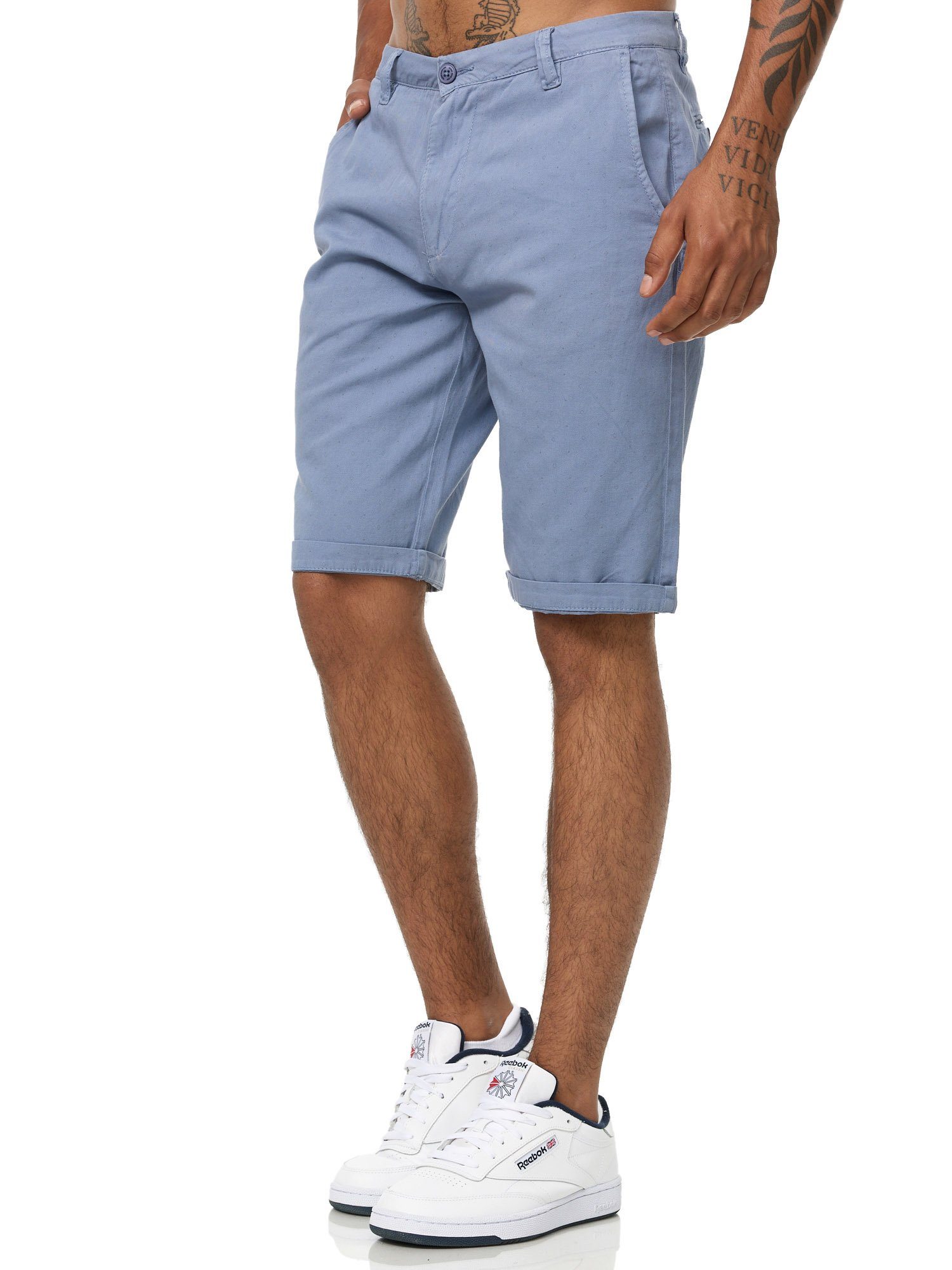 Hose Chino blau Tazzio Chinoshorts Shorts A202