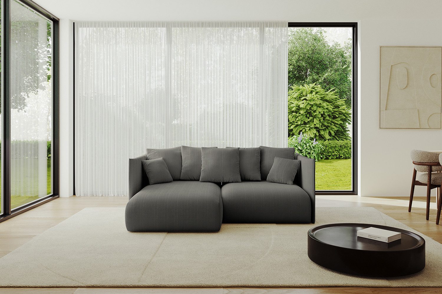 ALTDECOR Ecksofa ONESK-L, Couch mit Schlaffunktion, günstig online kaufen