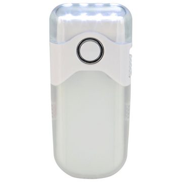 Alecto LED Taschenlampe ATL-80 (1-St), Taschenlampe mit LED-Linse, Aufladbar mit Sensor, Nachtlicht