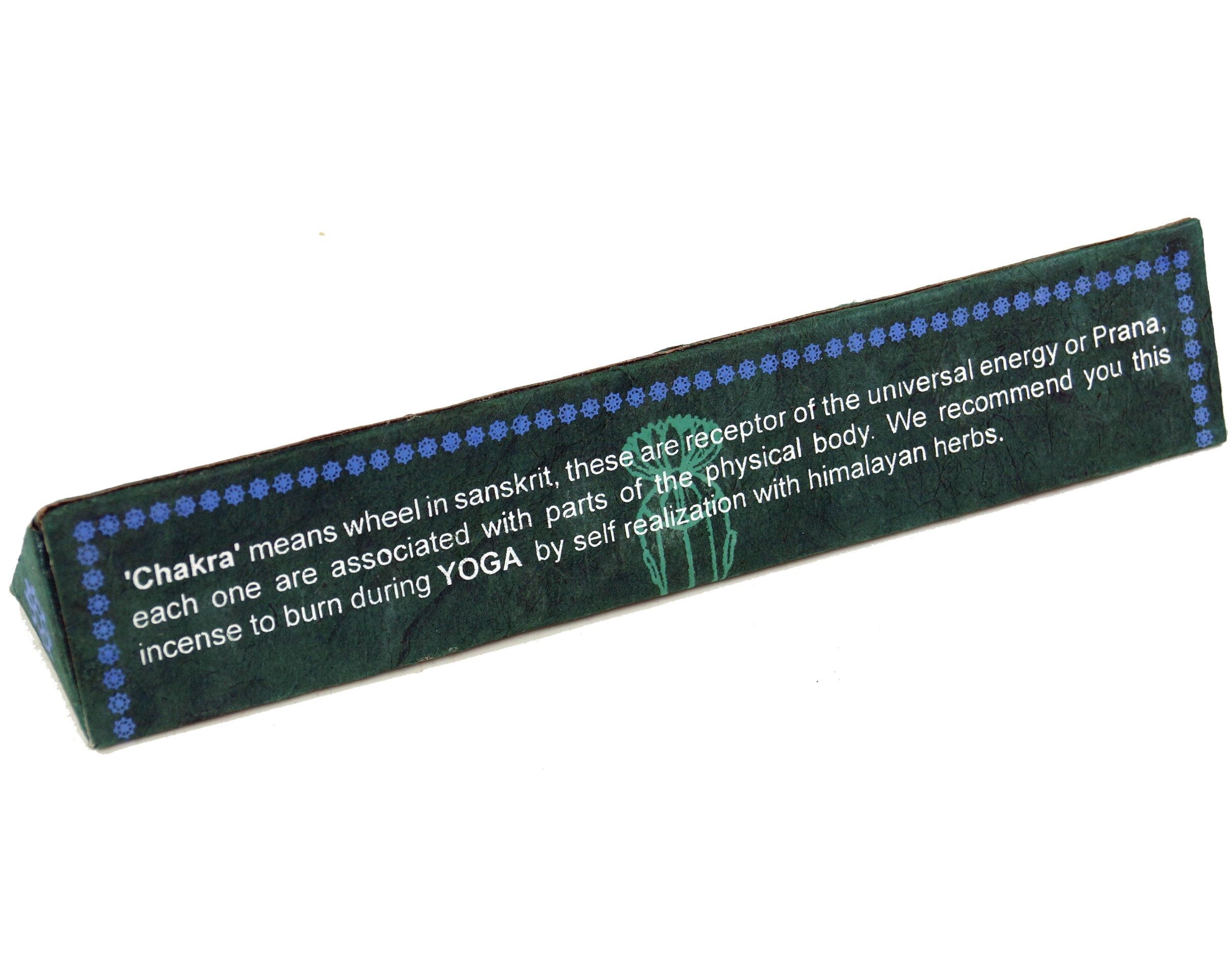 Guru-Shop Räucherstäbchen Chakra Incense, Räucherstäbchen - Heart