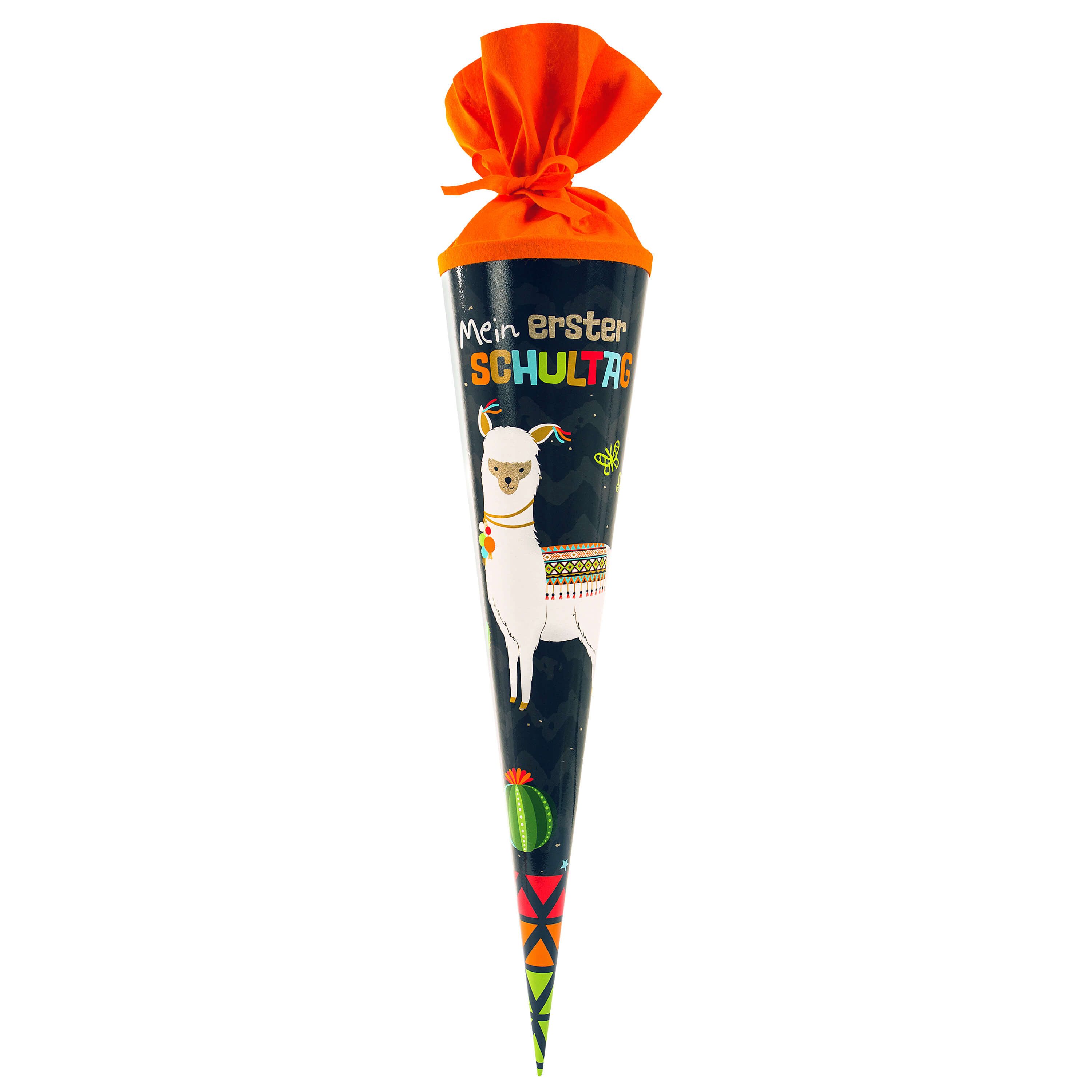 Goldbuch Schultüte Goldbuch Schultüte HAPPYlife Lama - 70cm, Verschluss Filz
