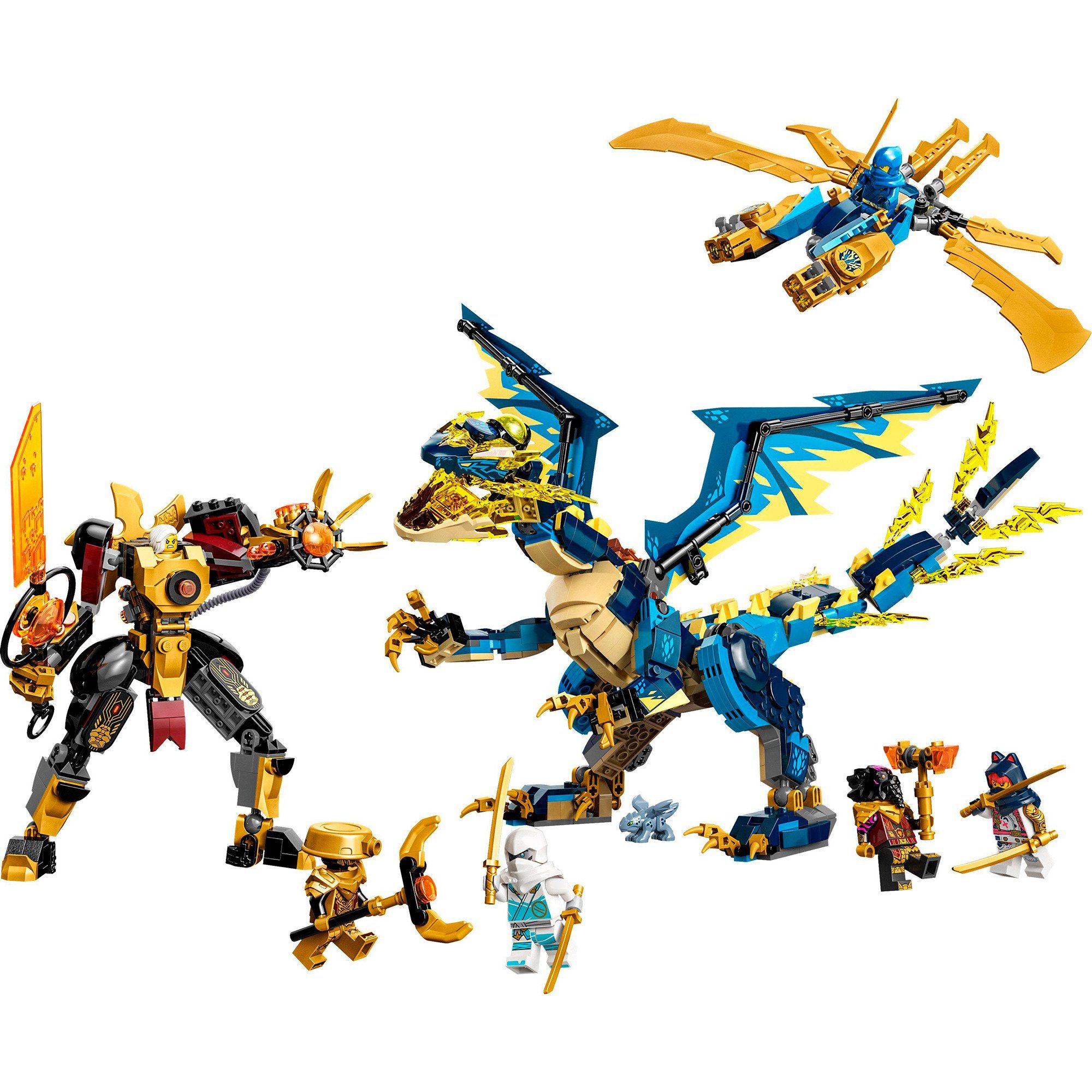 LEGO® LEGO Ninjago Kaiserliches Mech-Duell gegen günstig online kaufen