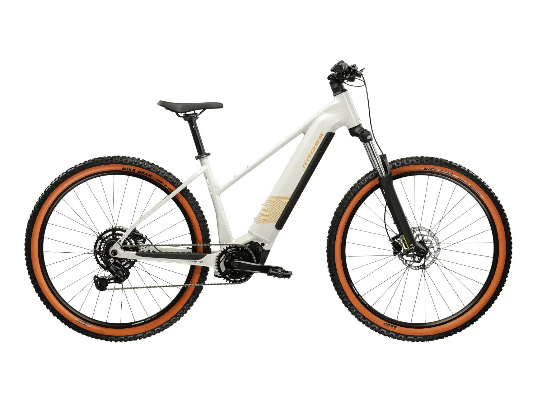 Kross E-Bike Mountainbike Influx Hybrid 1.0 20Ah/720Wh 29 Zoll grau 9 Gänge 2026, 9 Gang Shimano CUES U4000 Schaltwerk, Kettenschaltung, Mittelmotor, 720 Wh
