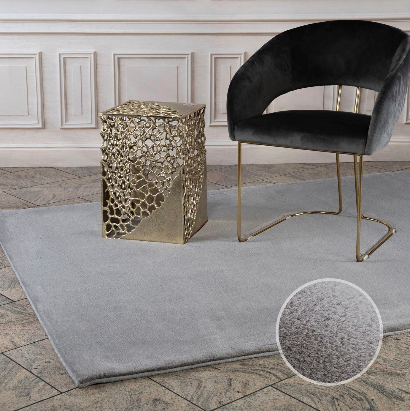 Carpet City Hochflor-Teppich TOPIA 400, rechteckig, günstig online kaufen