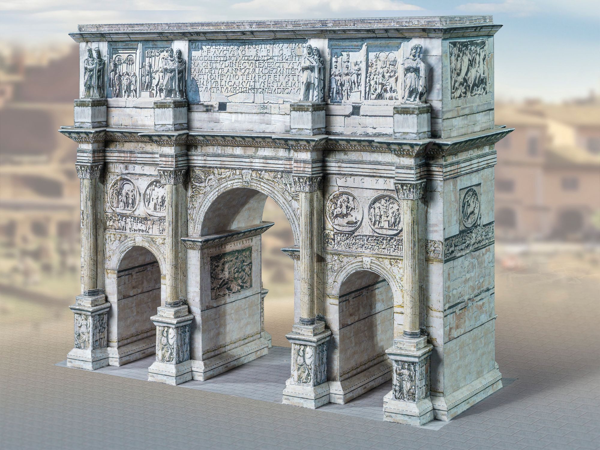 Aue-Verlag Kit Modellismo Città Vecchia - Scala 1:87, 6 Edifici, Fai Da Te, Made In Germany - 4