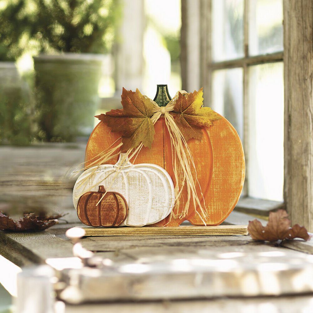 Home-trends24.de Dekofigur Kürbis Deko Figur Halloween günstig online kaufen