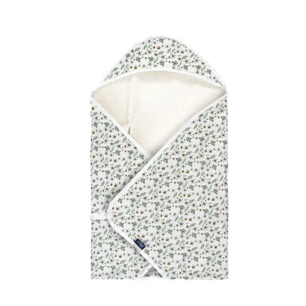 Alvi® Kinderbettdecke ALVI Reisedecke Jersey Organic Cotton Petit Fleurs 80x80