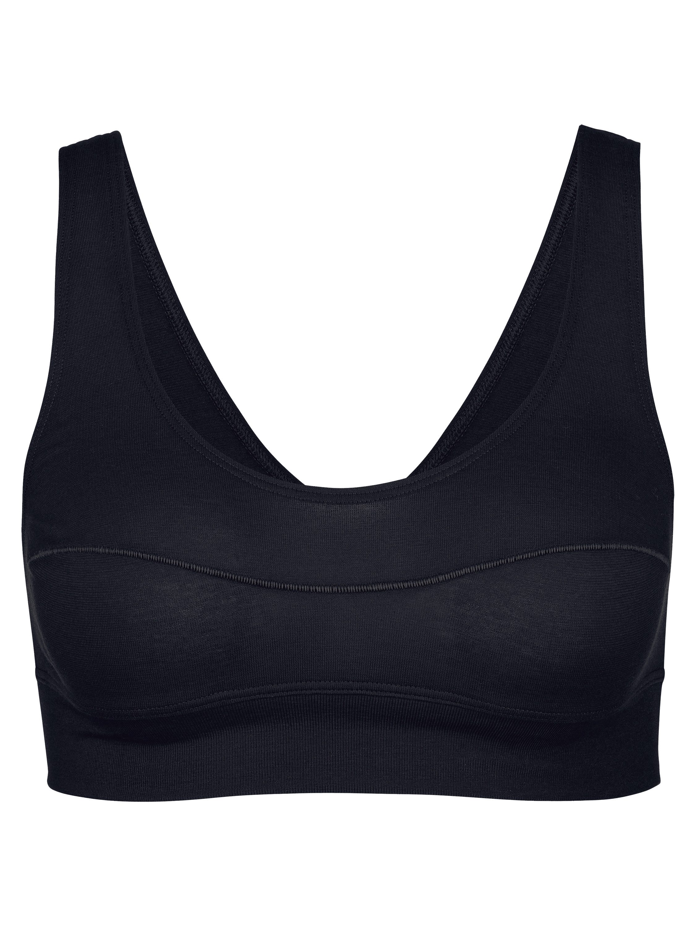 CALIDA Bustier Elastic Damen (1-tlg) weicher Softbund, breite Träger und natürlicher Halt
