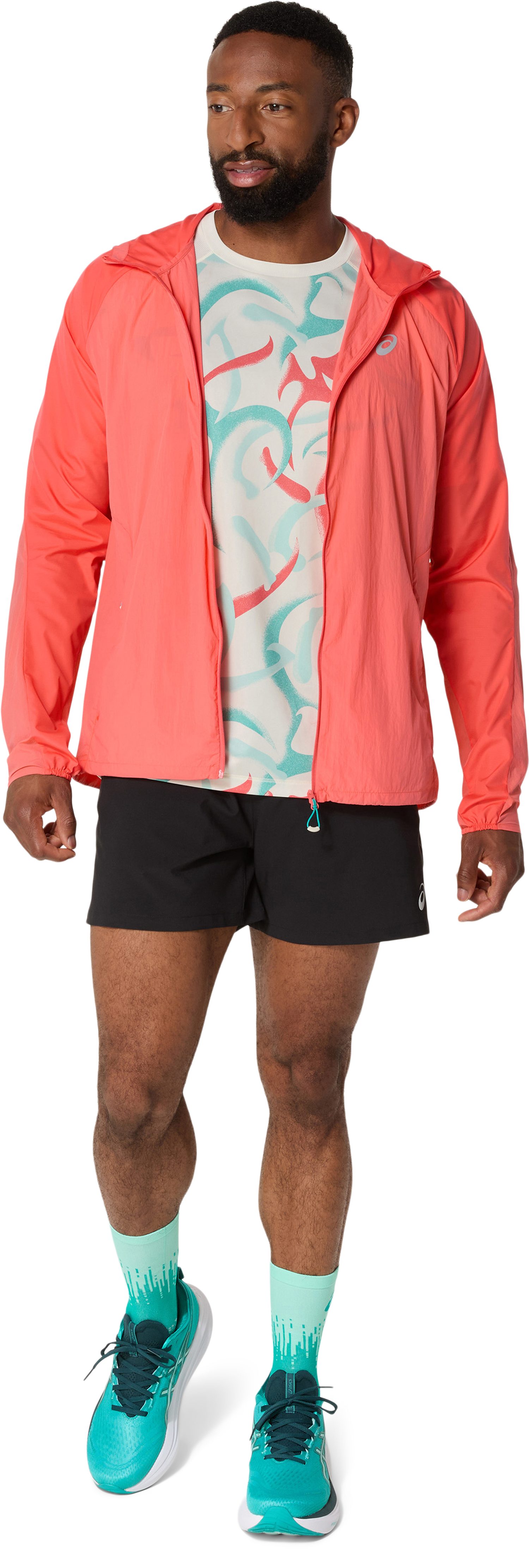 Asics Laufshirt ROAD ALL OVER PRINT SS TOP