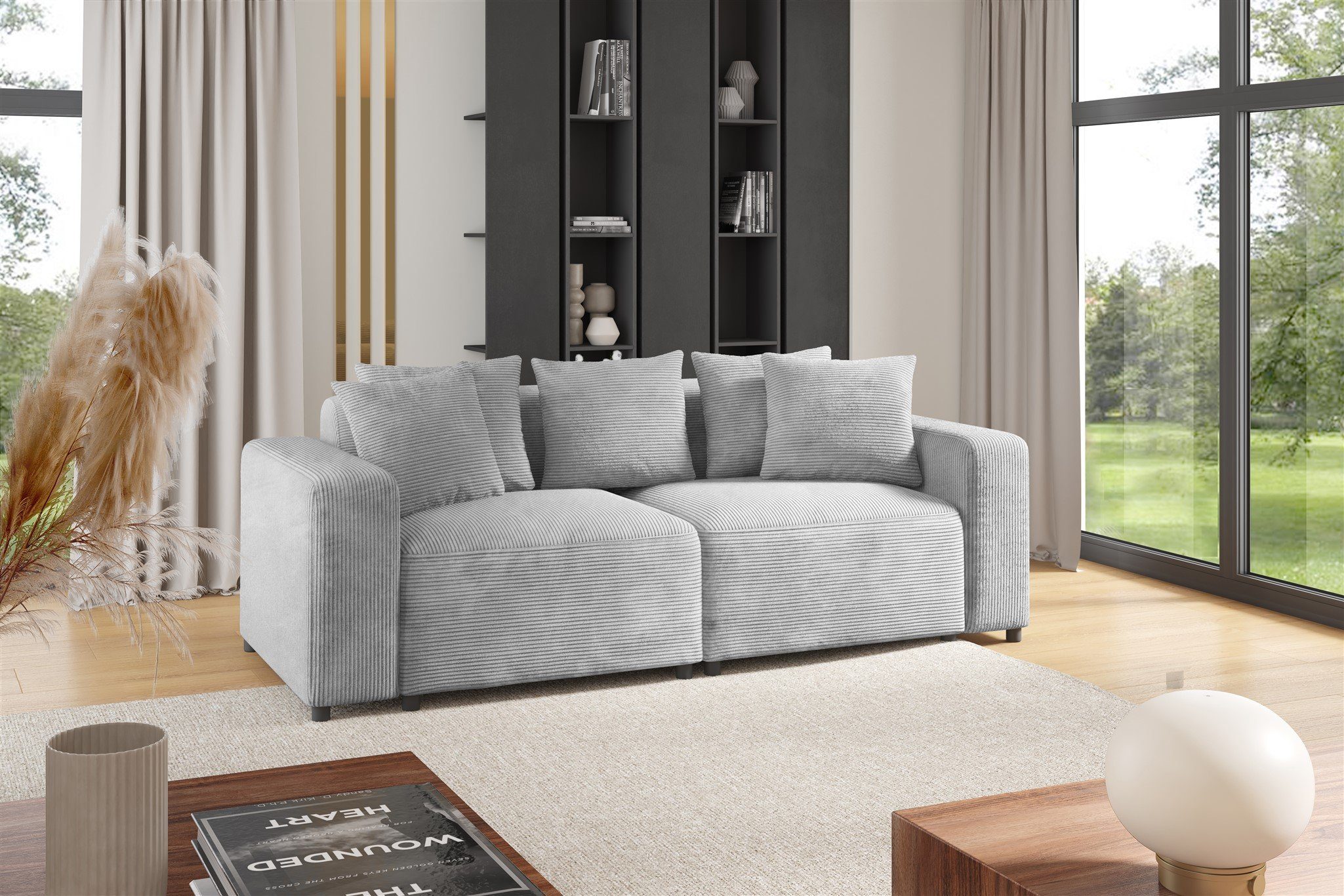 Fun Möbel 2-Sitzer Sofa Designersofa MEGAN günstig online kaufen