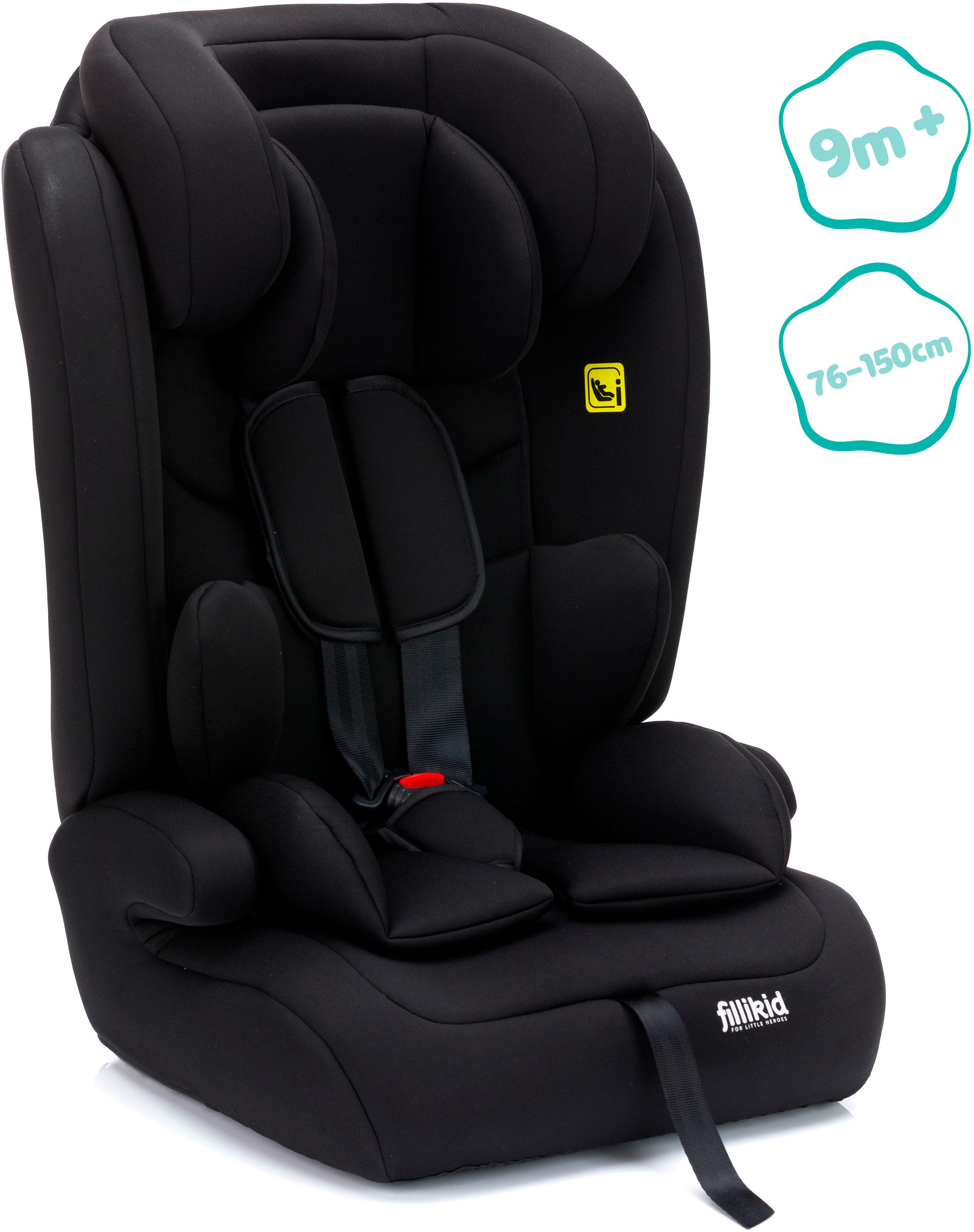 Fillikid Autokindersitz Olli, ab: 9 Monaten, ab: 76 cm, bis: 150 cm