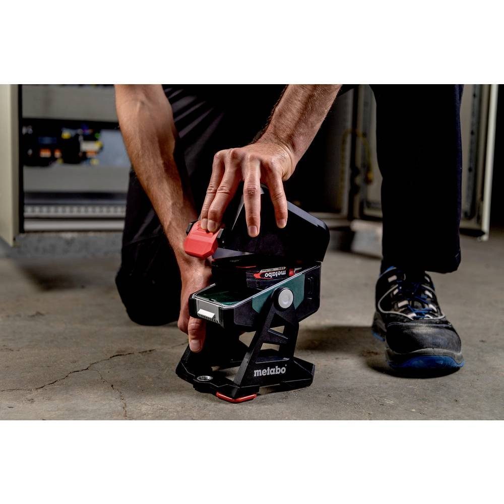 Metabo construction spotlight, battery-powered construction spotlight 601504850, without battery