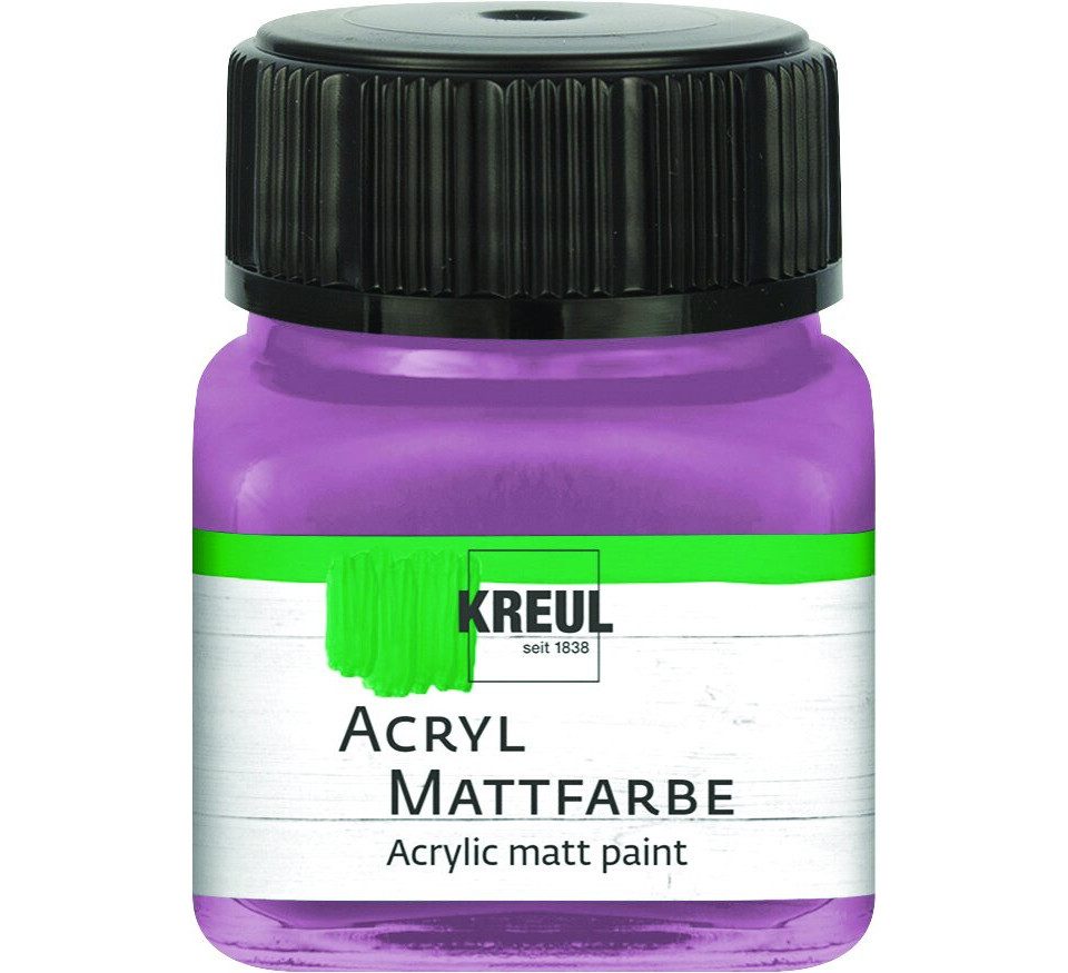 Künstlerstift Kreul Acryl Mattfarbe malve 20 ml