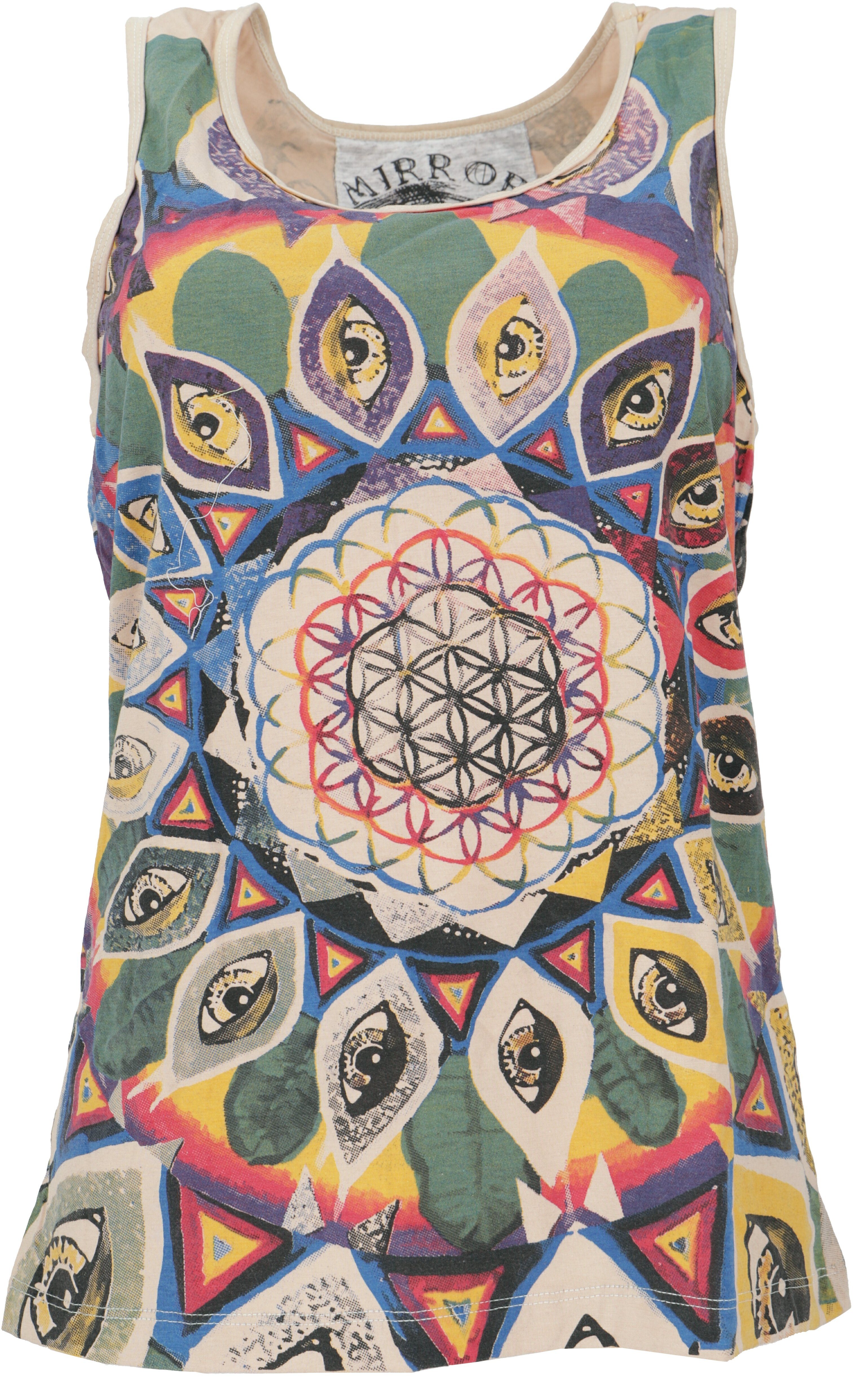 Guru-Shop T-Shirt Mirror Tank Top, Yoga-Top günstig online kaufen