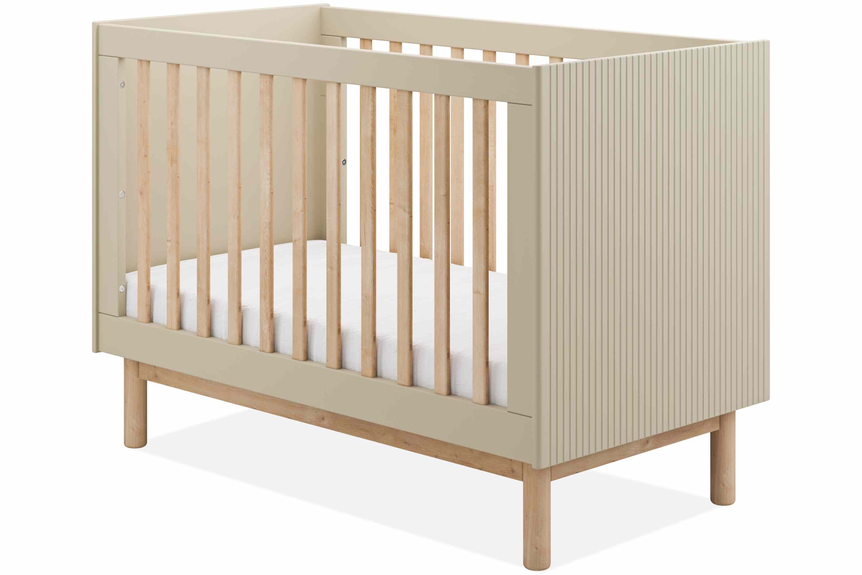 Babybett LOTTI Gitterbett, Kinderbett, hergestellt in der EU