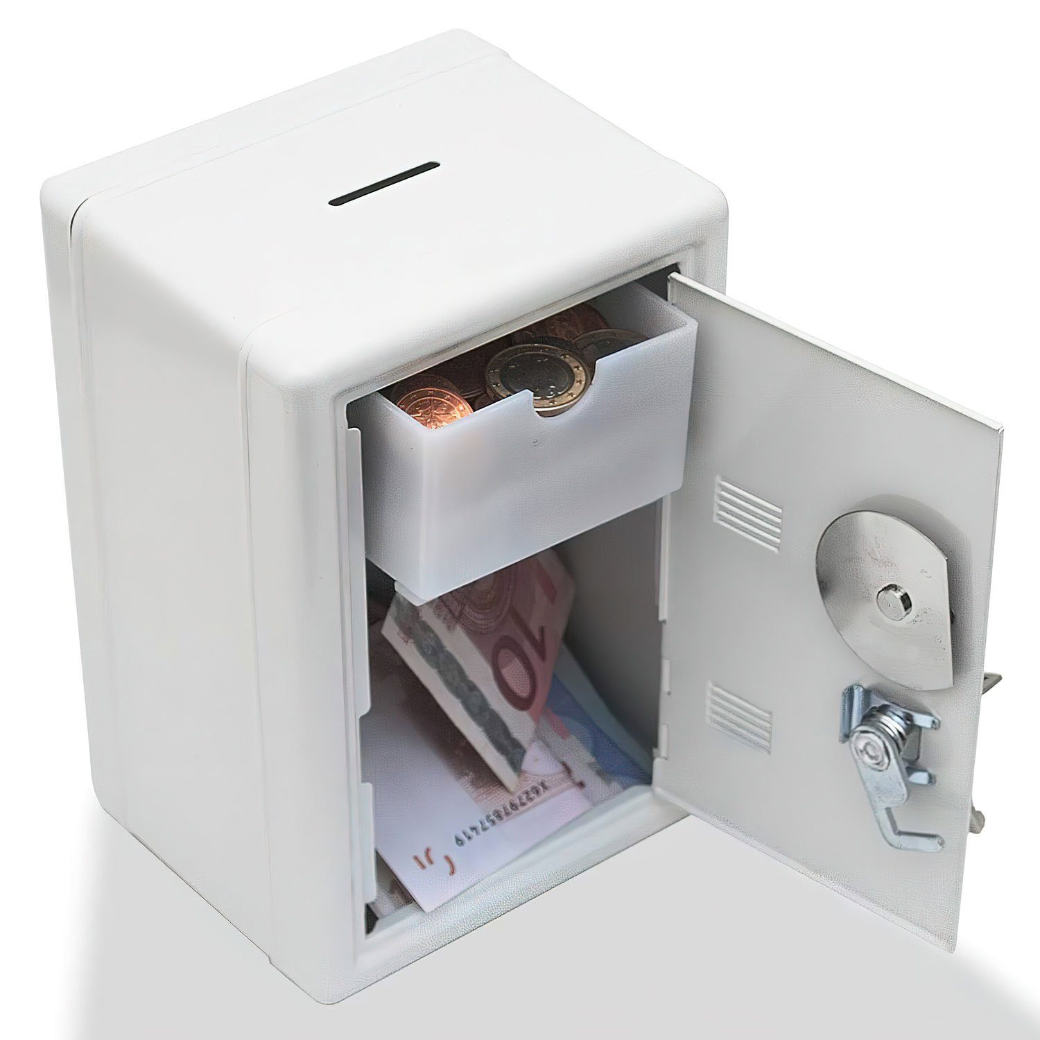 Goods+Gadgets Spardose Mini-Tresor Safe Sparschwein Sparbüchse, günstig online kaufen