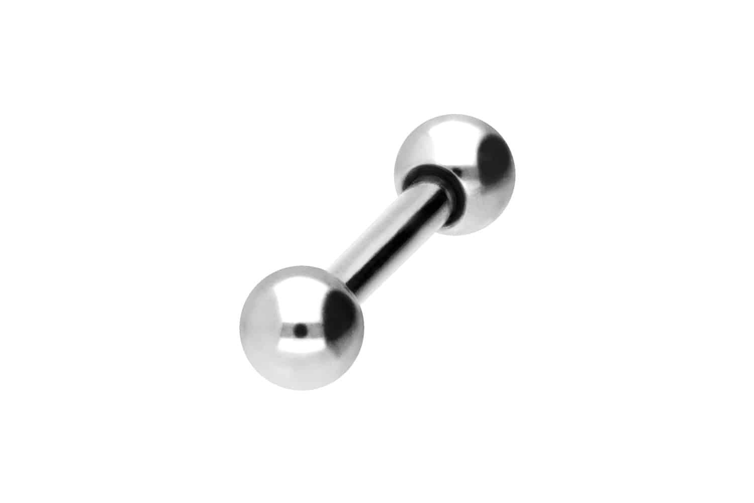 PIERCINGLINE Brustwarzenpiercing Titan Barbell mit Innengewinde (Barbells, 1-tlg)