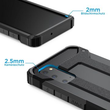 H-basics Handyhülle Samsung Galaxy A70 - Schutzhülle, Armor Hülle, Outdoor Hülle 16,5 cm (6,5 Zoll)