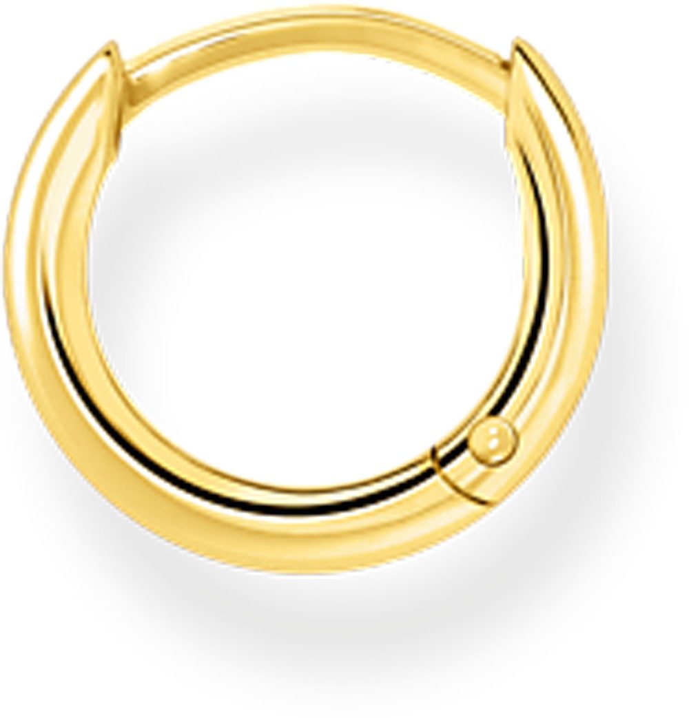 THOMAS SABO Creolen-Set Einzel Kreole Klassisch - 750 Gelbgold Vergoldung