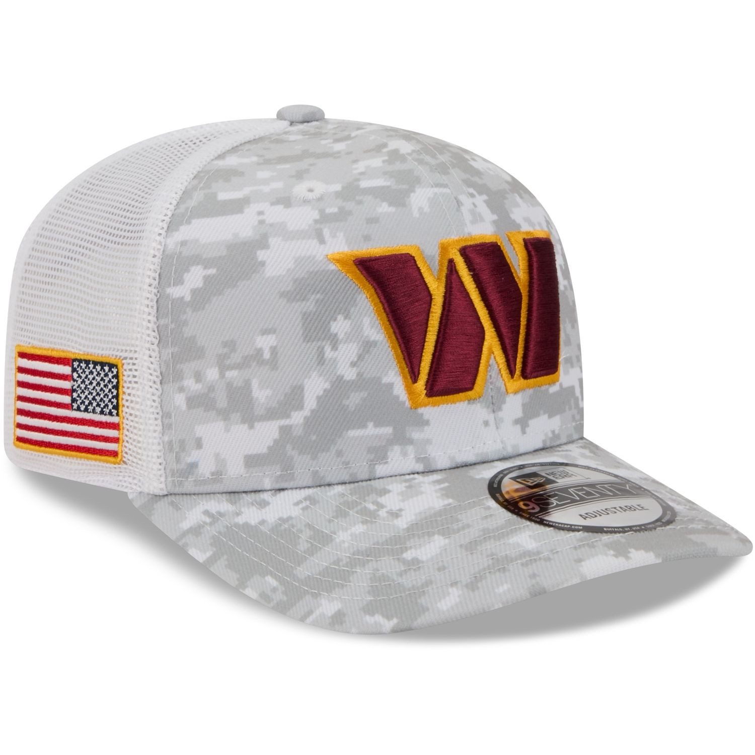 New Era Trucker Cap 9Seventry Trucker SALUTE Washington Commanders