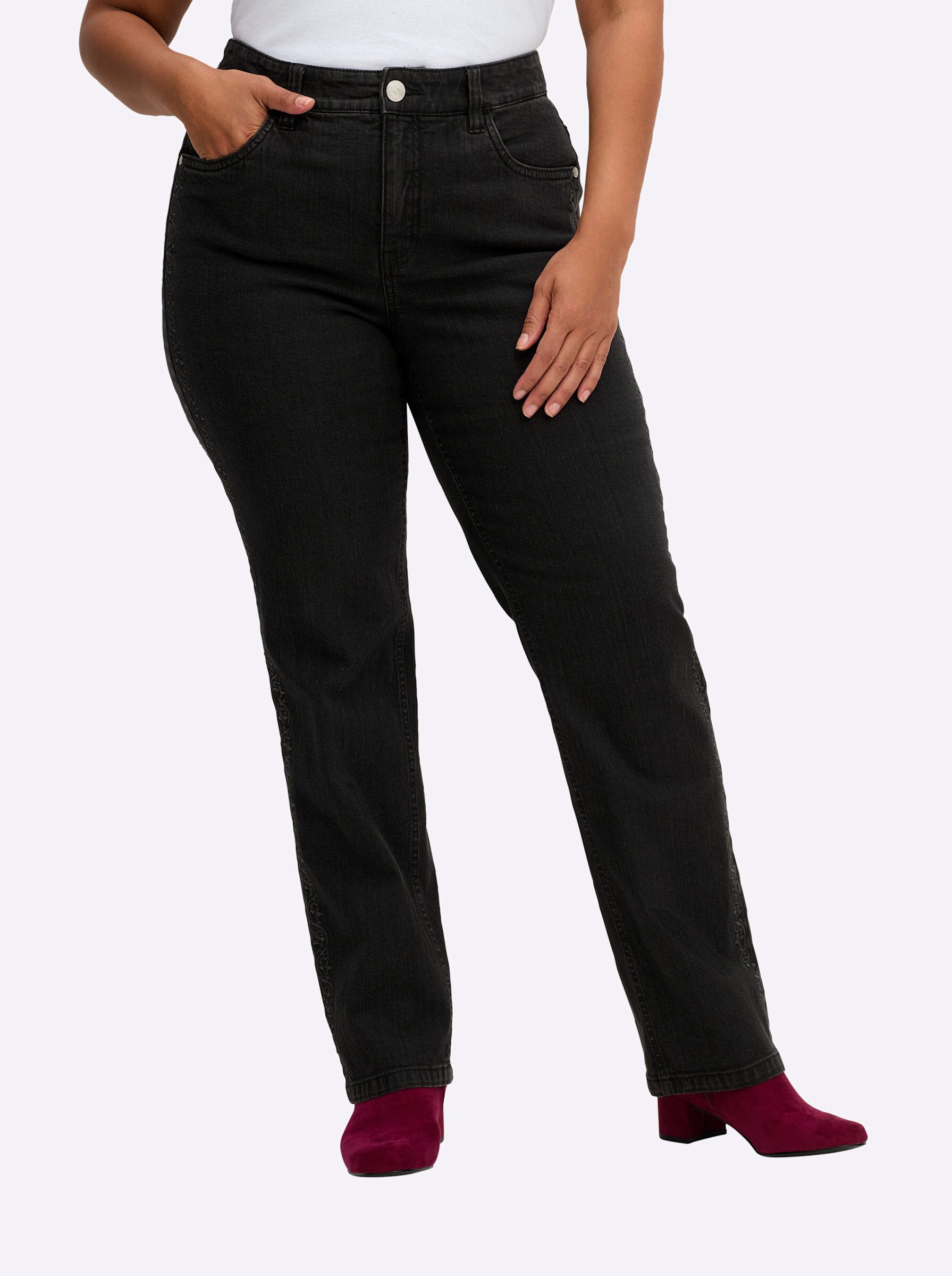 Sheego Bequeme Jeans Jeans