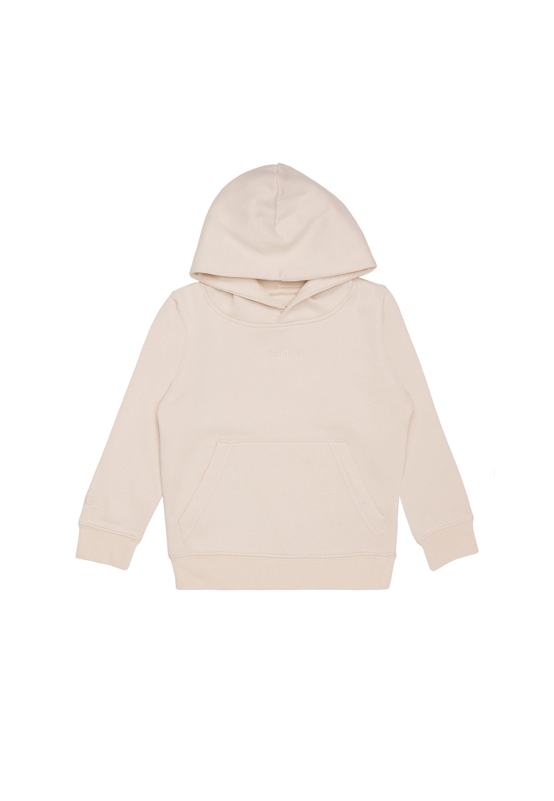 smiler. Kapuzensweatshirt mini-buddy. mit Label-Applikationen