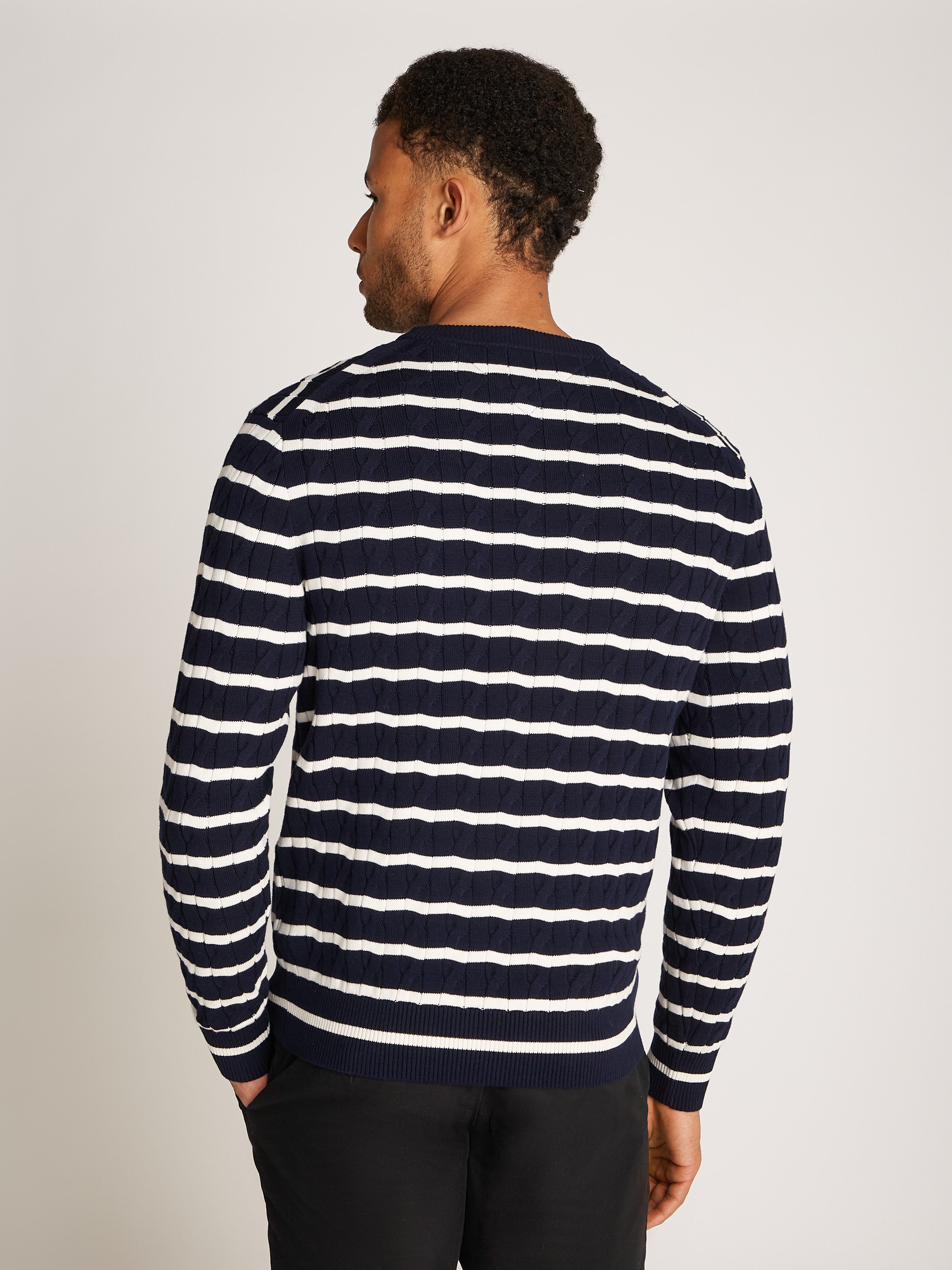 Tommy Hilfiger Strickpullover CLASSIC CABLE CREW günstig online kaufen