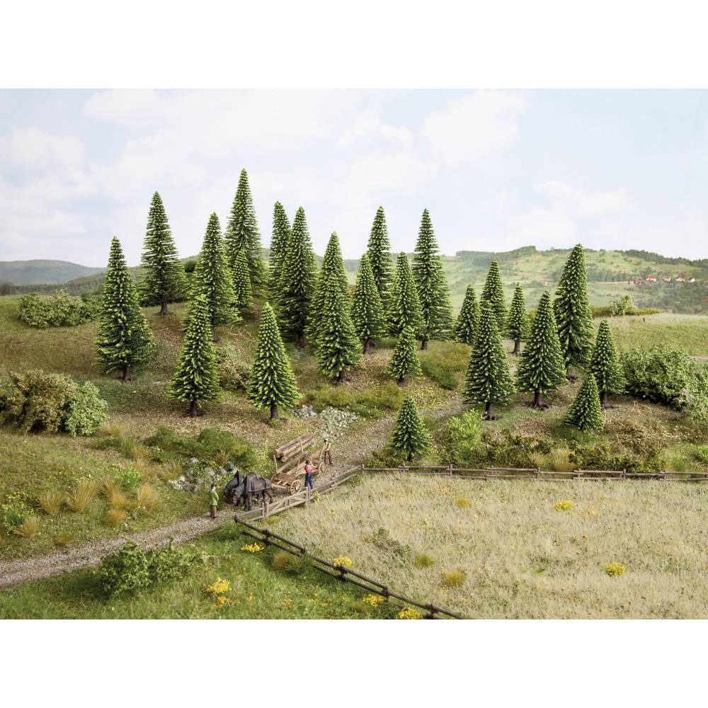 Modelleisenbahn-Baum Baumpackung "Fichte"