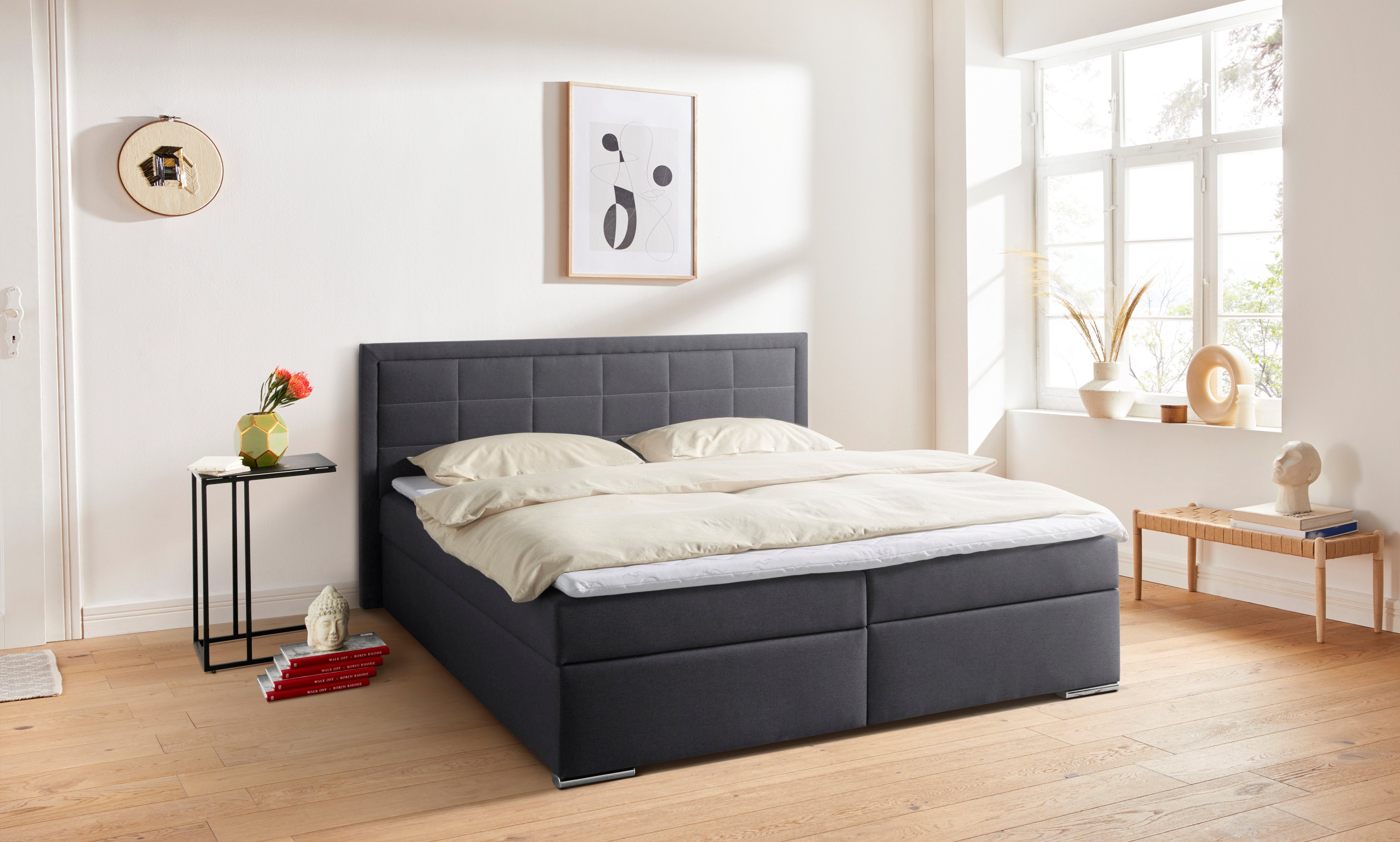 COLLECTION AB Boxbett "Athena", OTTOs Choice, Хиты продаж wahlweise mit Bettkasten, inkl. Topper bei Ausführung mit Matratze, in Härtegraden H2, H3, H4