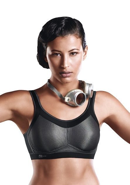 Anita Active Sport-BH Momentum ohne Bügel, elastisch, nahtlos, weich, gepolsterte Komfortträger – Bild 3 von 5