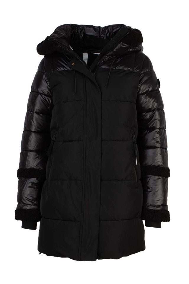 khujo Winterjacke – Steppmantel mit Kunstfellkragen günstig online kaufen