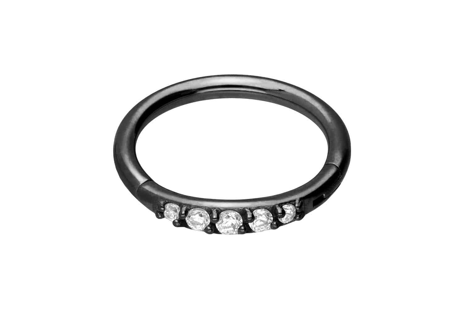 PIERCINGLINE Piercing-Set Chirurgenstahl Segmentring Clicker 5 günstig online kaufen
