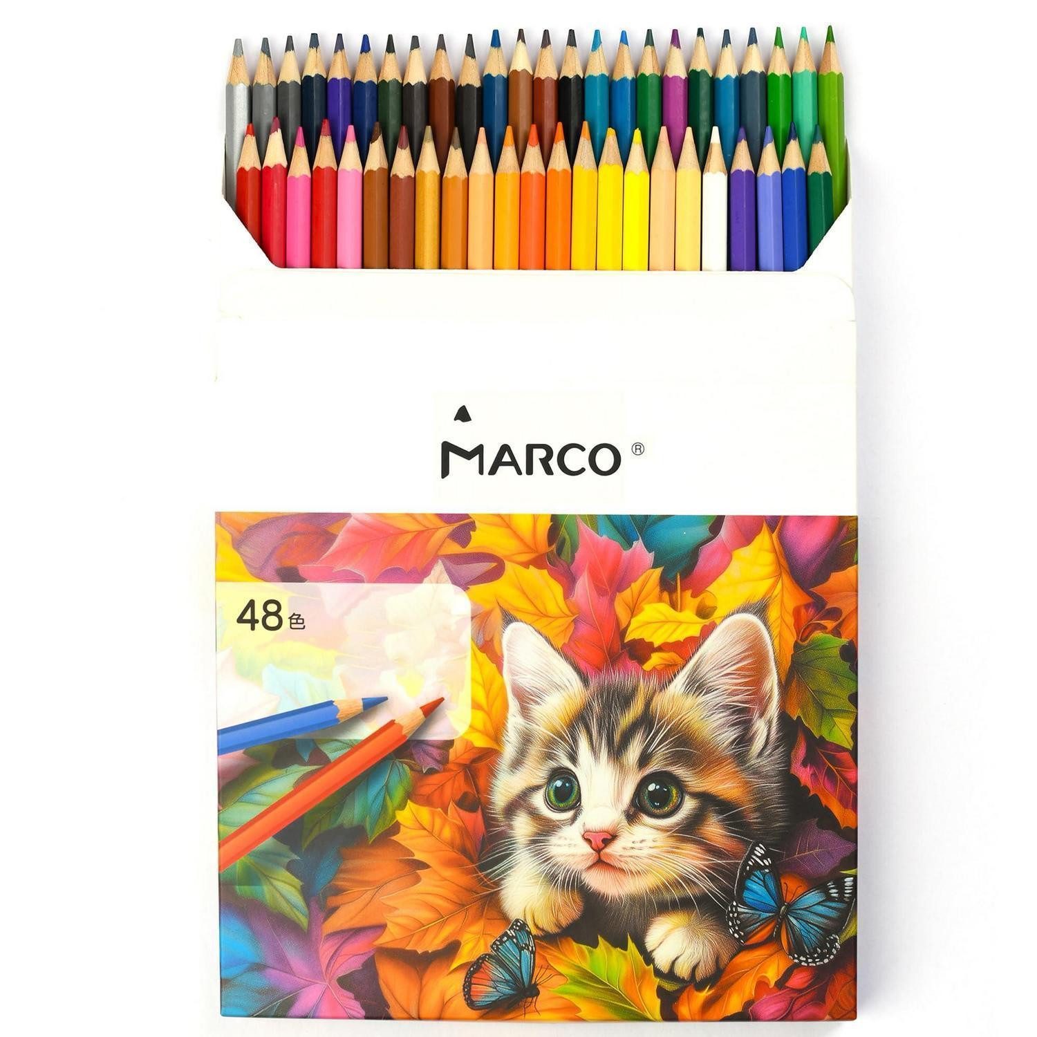 LuxusKollektion Buntstift Ölbuntstifte 48 Farben Premium Set