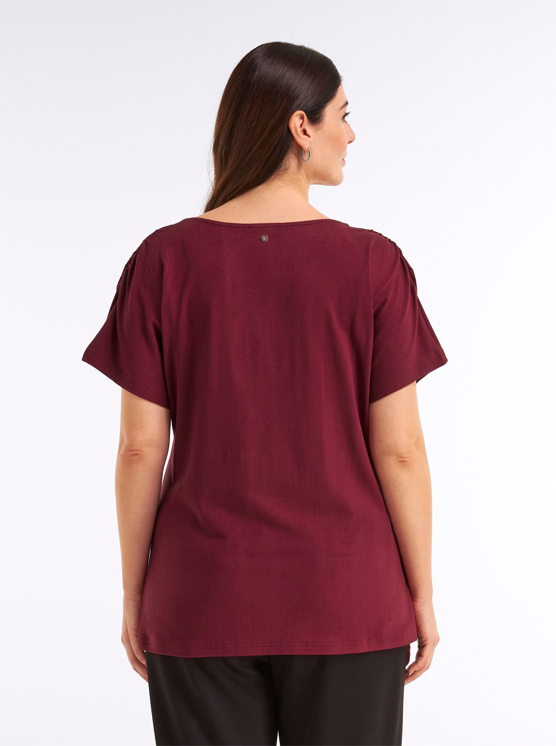 Sheego T-Shirt Halbarmshirt Kurzarm günstig online kaufen