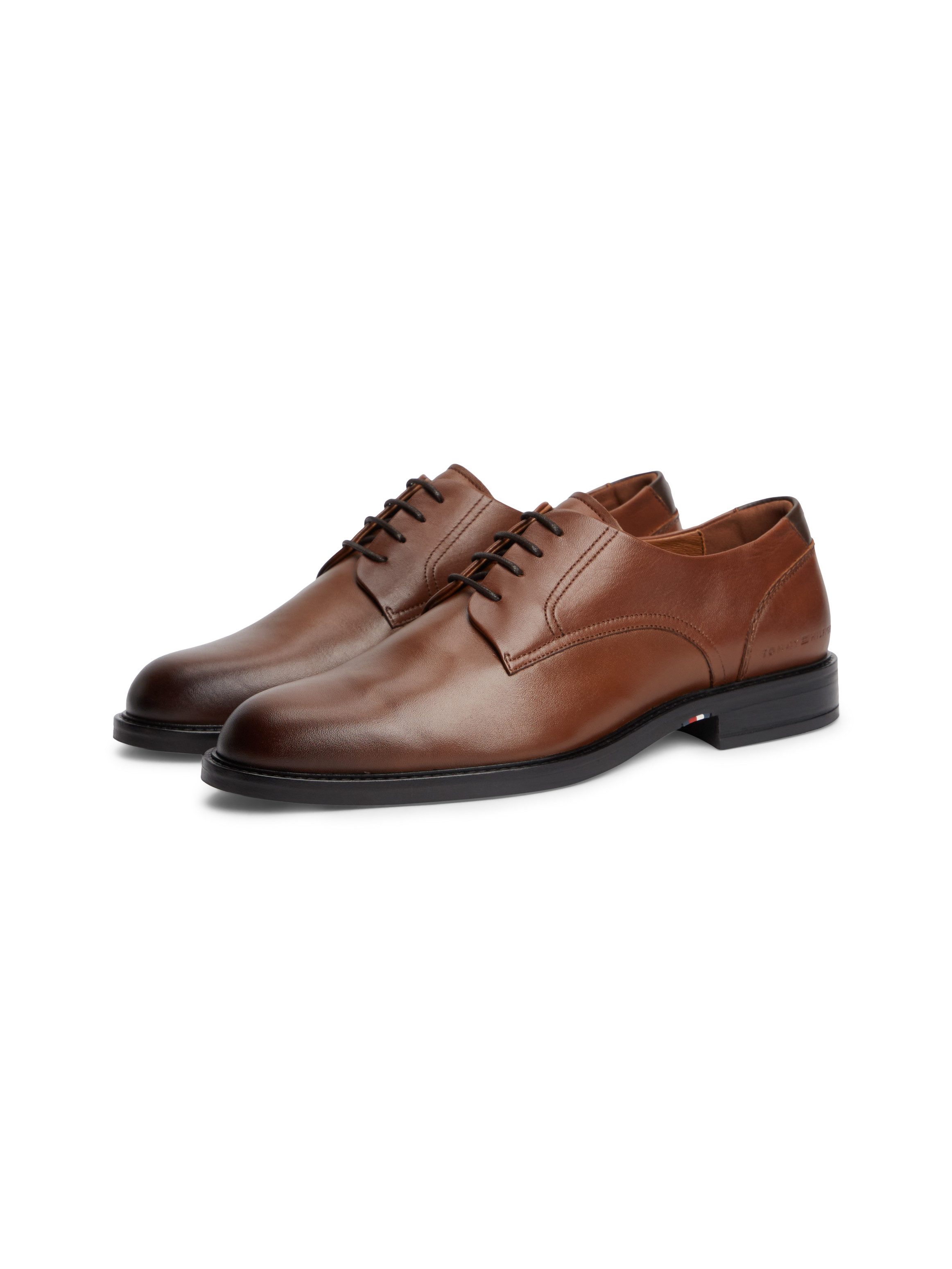 Tommy Hilfiger CORPORATE DRESSY LTH SHOE Schnürschuh Abendschuh, Festtagsschuh mit dezenten Ziernähten