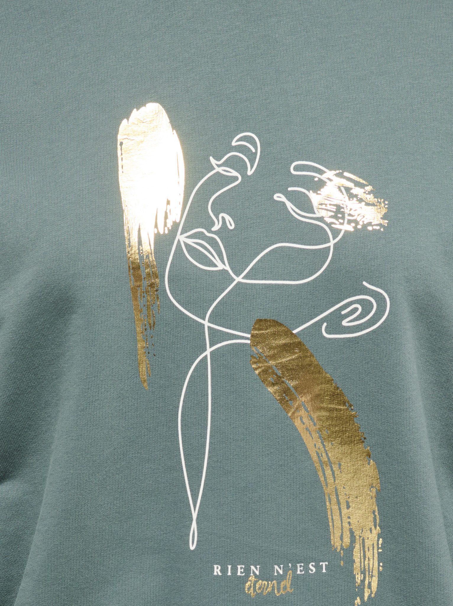 ONLY Sweatshirt ONLBROOKY L/S PRINT UB CS SWT Baumwollmischung, regular fit